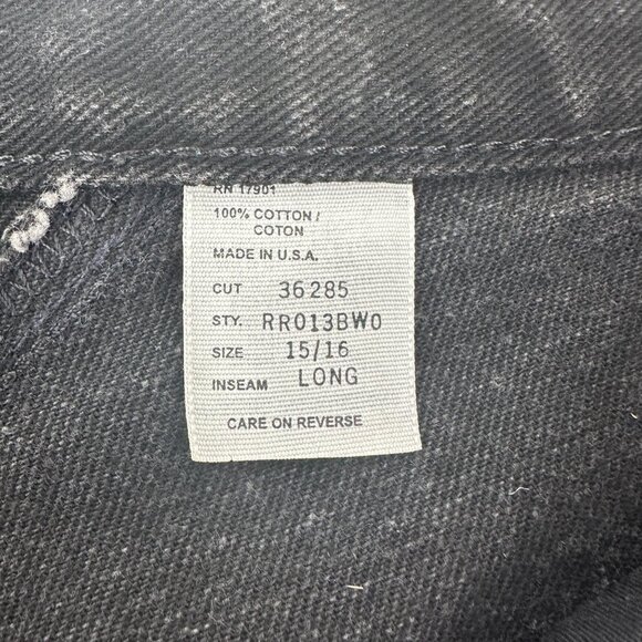 Womens Rockies Black Super High Rise Pocketless Western Jeans - Picture 6 of 7